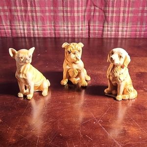 Dog figurines